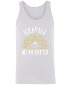 Heavily Meditated Yoga Meditation Unisex Tank