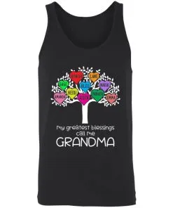 My Greatest Blessings Call Me Grandma Unisex Tank