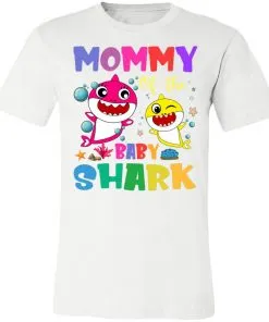 Family Mommy Of The Baby Shark Unisex Jersey Tee