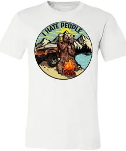 I Hate People Unisex Jersey Tee