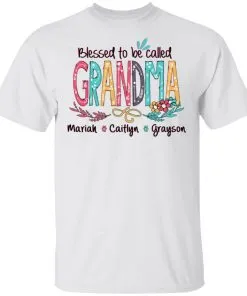 Blessed To Be Called Grandma Men's T-Shirt
