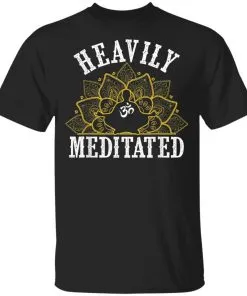 Heavily Meditated Yoga Meditation Youth T-Shirt
