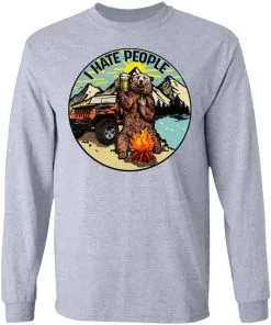 I Hate People LS T-Shirt