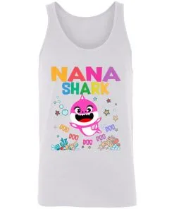 Nana Of The Baby Shark Birthday Nana Shark Unisex Tank