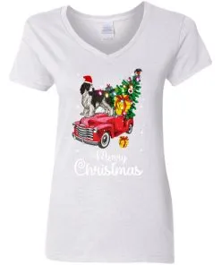 Merry Christmas Women's V-Neck T-Shirt