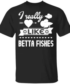 I Really Like Betta Fishes Youth T-Shirt