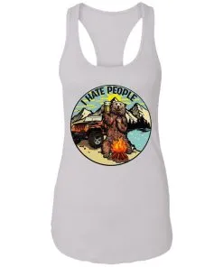 I Hate People Racerback Tank