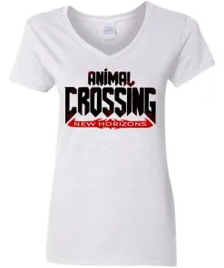 Doom Eternal Animal Crossing New Horizons Women’s V-Neck T-Shirt