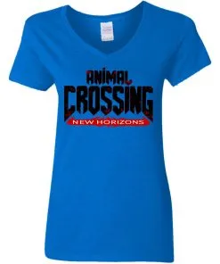 Doom Eternal Animal Crossing New Horizons Women’s V-Neck T-Shirt
