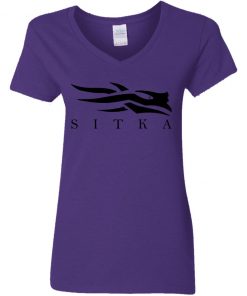 Private: Sitka Logo Women’s V-Neck T-Shirt