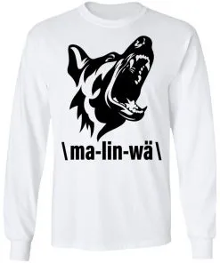 Ma-lin-wa Belgian Malinois LS T-Shirt