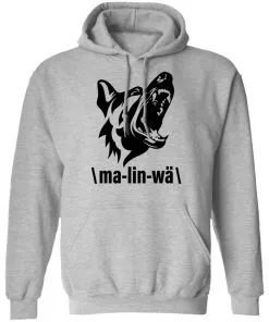 Ma-lin-wa Belgian Malinois Hoodie