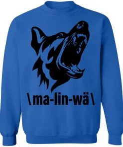 Ma-lin-wa Belgian Malinois Sweatshirt
