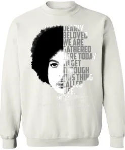 Prince 1958-2016 Thank You For The Memories Sweatshirt