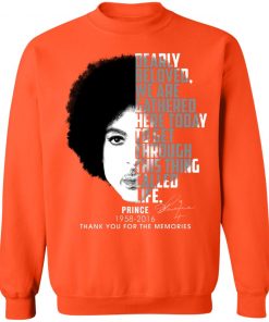 Private: Prince 1958-2016 Thank You For The Memories Sweatshirt