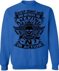 Step Right Up and Witness The Amazing Electrician in Action Sweatshirt
