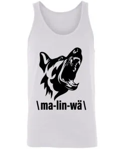 Ma-lin-wa Belgian Malinois Unisex Tank