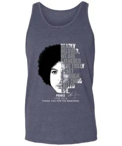 Prince 1958-2016 Thank You For The Memories Unisex Tank