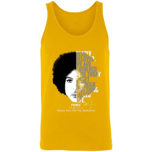 Private: Prince 1958-2016 Thank You For The Memories Unisex Tank