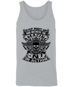 Private: Step Right Up and Witness The Amazing Electrician in Action Unisex Tank
