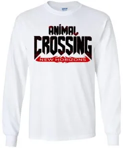Doom Eternal Animal Crossing New Horizons Youth LS T-Shirt