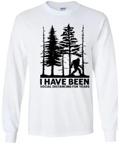 I’ve Been Social Distancing for Years Youth LS T-Shirt