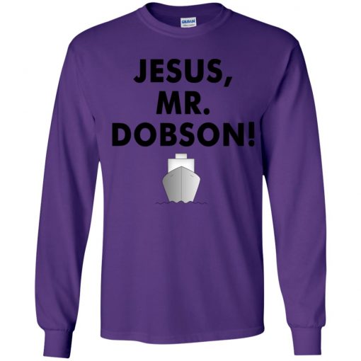 Private: Jesus, Mr. Dobson Youth LS T-Shirt