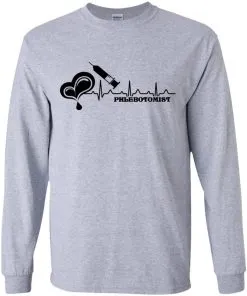 Phlebotomist Youth LS T-Shirt
