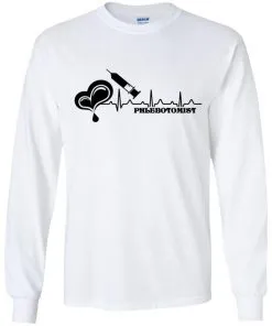 Phlebotomist Youth LS T-Shirt