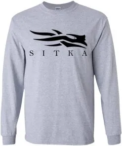 Sitka Logo Youth LS T-Shirt