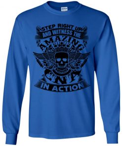 Private: Step Right Up and Witness The Amazing Electrician in Action Youth LS T-Shirt