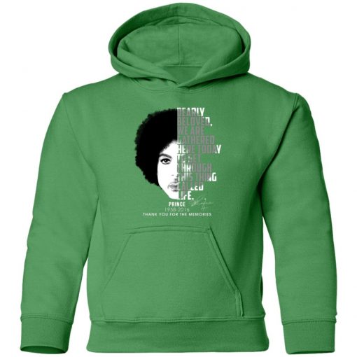 Private: Prince 1958-2016 Thank You For The Memories Youth Hoodie