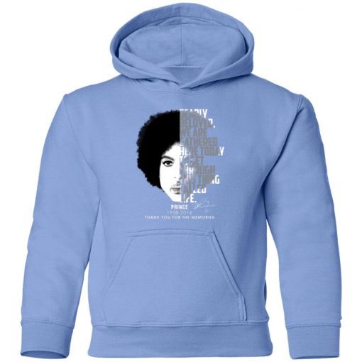 Private: Prince 1958-2016 Thank You For The Memories Youth Hoodie