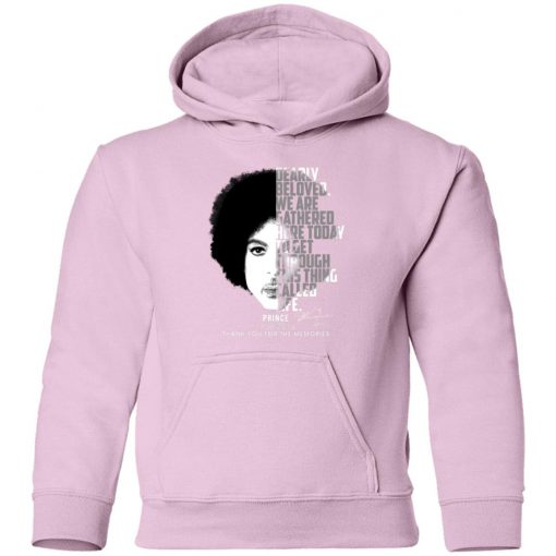 Private: Prince 1958-2016 Thank You For The Memories Youth Hoodie