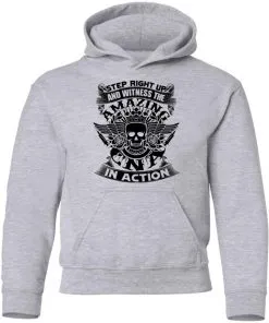 Step Right Up and Witness The Amazing Electrician in Action Youth Hoodie