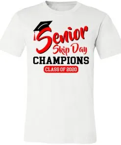 Seniors 2020 Skip Day Champions 2020 Unisex Jersey Tee