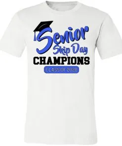 Senior Skip Day Champions Funny Unisex Jersey Tee