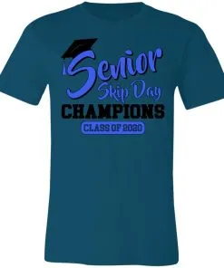 Senior Skip Day Champions Funny Unisex Jersey Tee