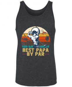 Private: Best Papa By Paw Unisex Tank
