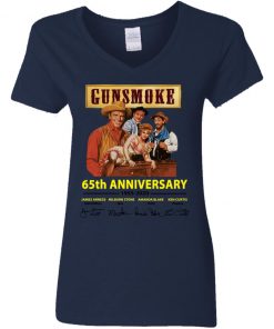 Private: Gunsmoke 65th Anniversary Women’s V-Neck T-Shirt