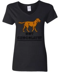 Got Chocolate Women’s V-Neck T-Shirt