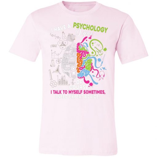 Private: I Have A Psychology Degree Unisex Jersey Tee