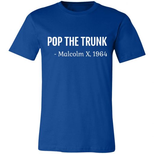 Private: Pop The Trunk Malcolm X 1964 Unisex Jersey Tee