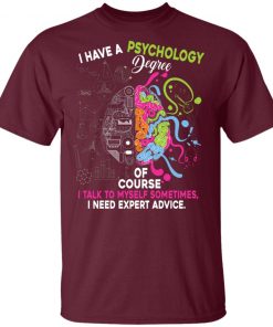 Private: I Have A Psychology Degree Men’s T-Shirt