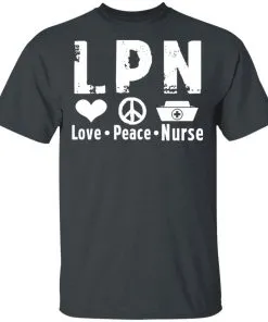 Peace Love Nurse Men’s T-Shirt