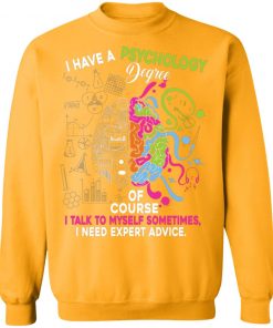 Private: I Have A Psychology Degree Sweatshirt