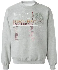 Legacy of the Beast Tour Sweatshirt
