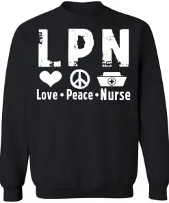Peace Love Nurse Sweatshirt