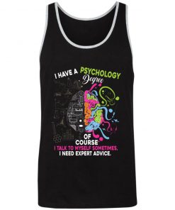 Private: I Have A Psychology Degree Unisex Tank