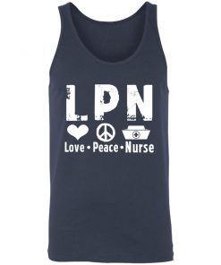 Private: Peace Love Nurse Unisex Tank